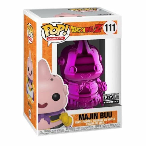 Outlet ???? Dragon Ball Z Funko Pop! Majin Buu (Pink Chrome) #111 ???? 4 Outlet ???? Dragon Ball Z Funko Pop! Majin Buu (Pink Chrome) #111 ???? - Image 2