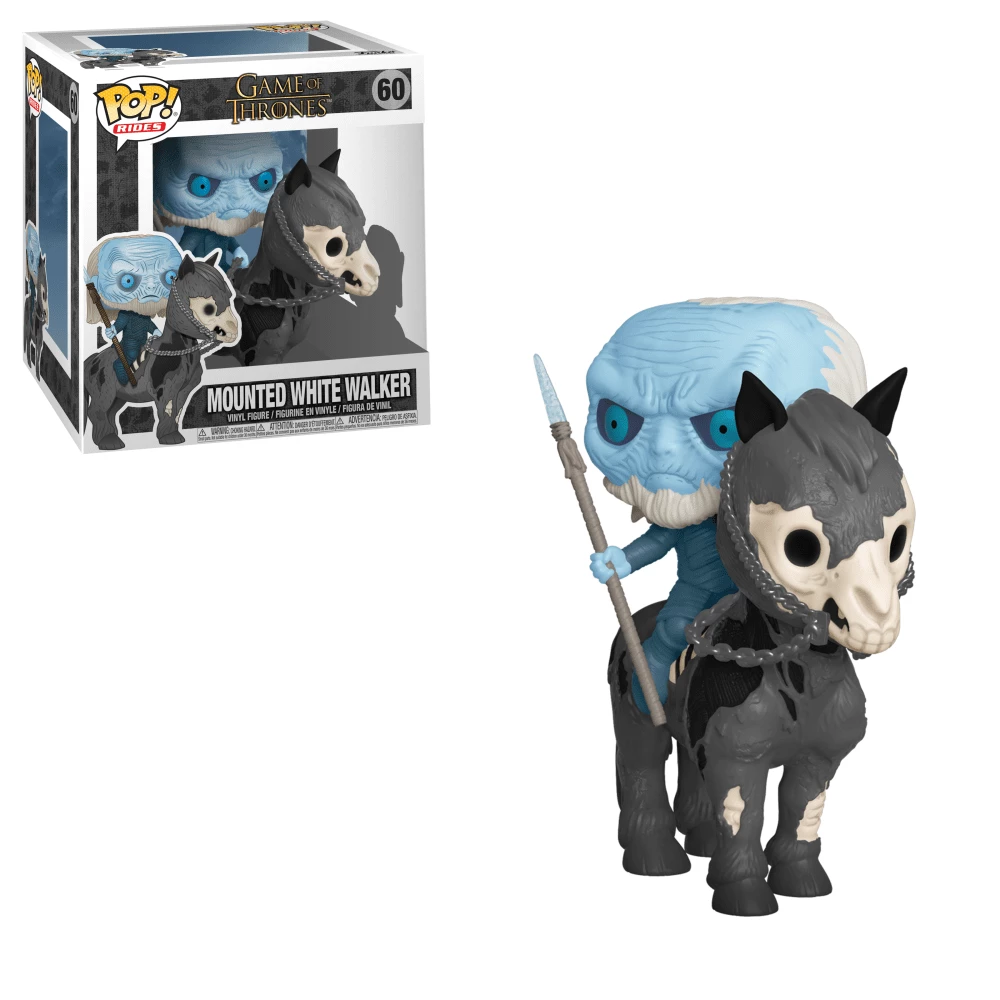 Brand new ???? Game Of Thrones Funko Pop! Ride Mounted White Walker (on Horse) #60 ???? 5 Brand new ???? Game Of Thrones Funko Pop! Ride Mounted White Walker (on Horse) #60 ???? - Image 3