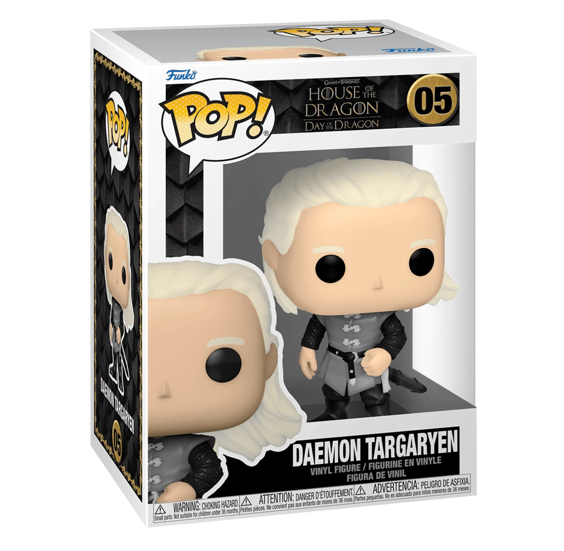 Cheap ???? House Of The Dragon Funko Pop! Daemon Targaryen #05 ✨ 4 Cheap ???? House Of The Dragon Funko Pop! Daemon Targaryen #05 ✨ - Image 2
