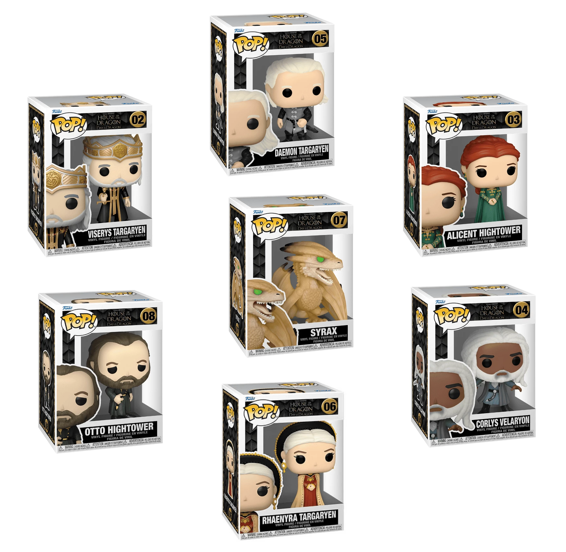 Cheap ???? House Of The Dragon Funko Pop! Complete Set Of 7 ???? 4 Cheap ???? House Of The Dragon Funko Pop! Complete Set Of 7 ???? - Image 2