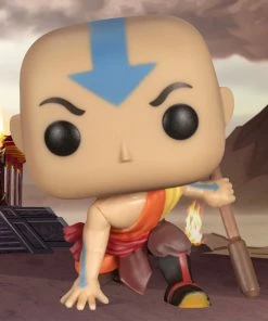 Outlet ???? Avatar: The Last Airbender Funko Pop! Aang (Crouching) #995 ????