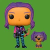 Deals ???? Hawkeye Funko Pop! Kate Bishop (with Lucky The Pizza ???? Dog) (Neon Black Light) #1212 ????