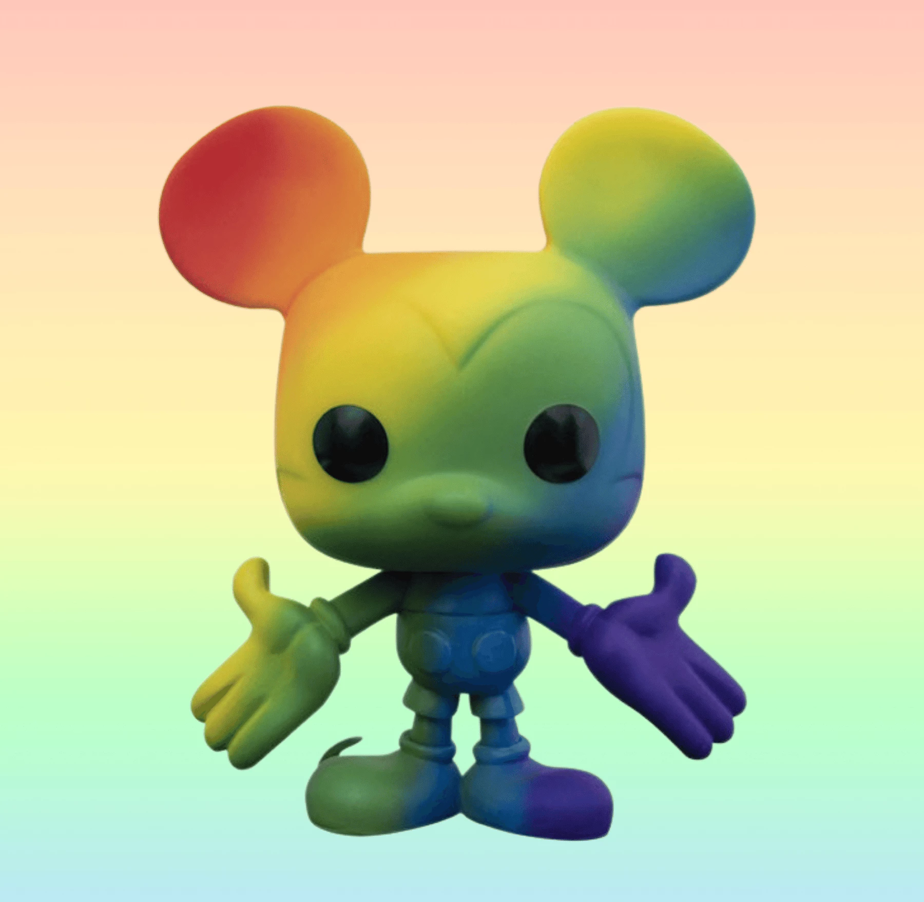 Top 10 ???? Disney: Pride Funko Pop! Mickey Mouse (Rainbow) #01 ???? 3 Top 10 ???? Disney: Pride Funko Pop! Mickey Mouse (Rainbow) #01 ????