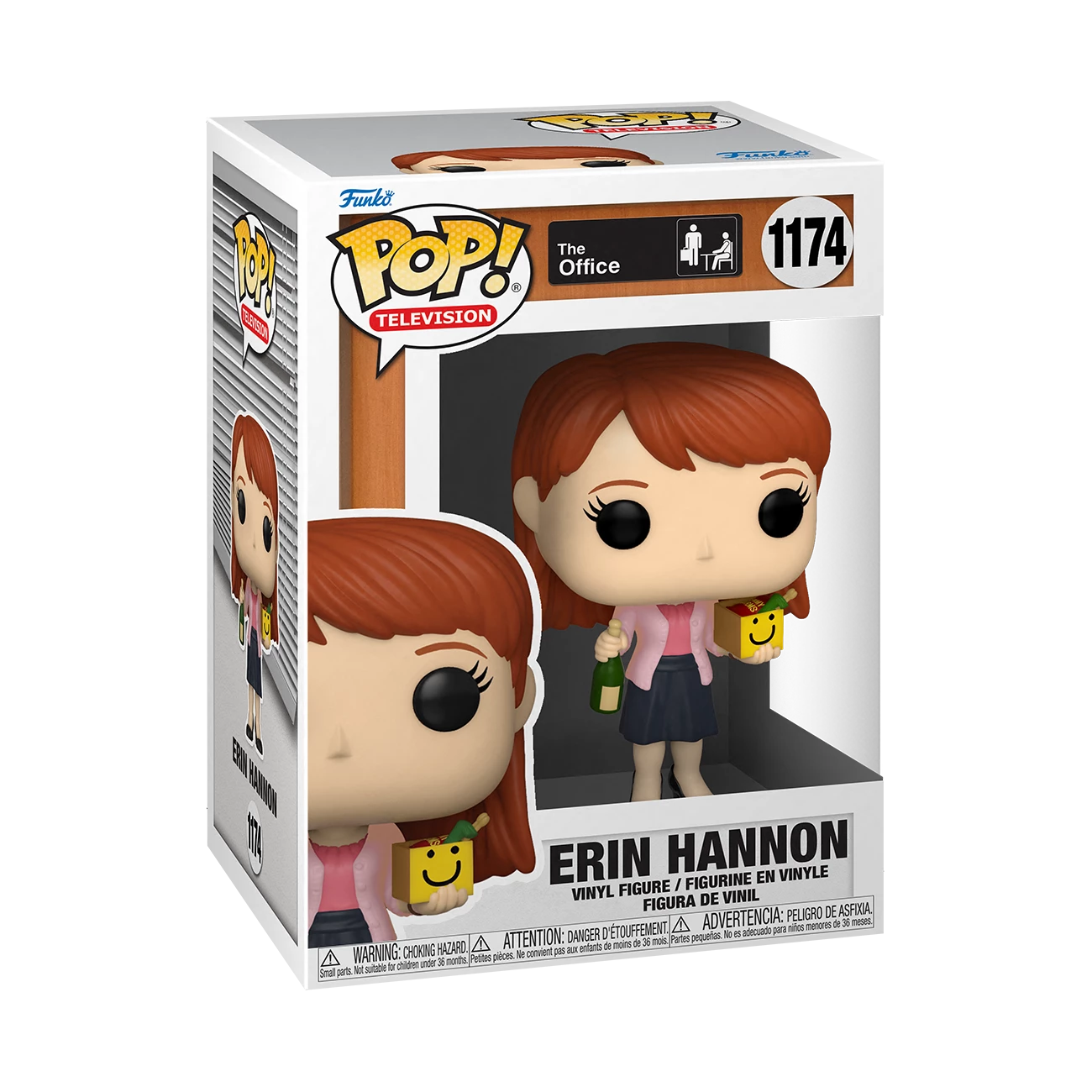 New ???? The Office Funko Pop! Erin Hannon (with Happy Box & Champagne) #1174 ???? 4 New ???? The Office Funko Pop! Erin Hannon (with Happy Box & Champagne) #1174 ???? - Image 2