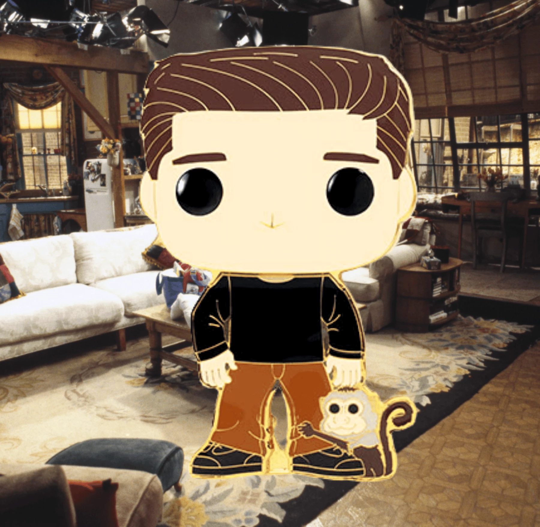 Cheapest ???? Friends Funko Pop! Pins Ross Geller ???? 3 Cheapest ???? Friends Funko Pop! Pins Ross Geller ????