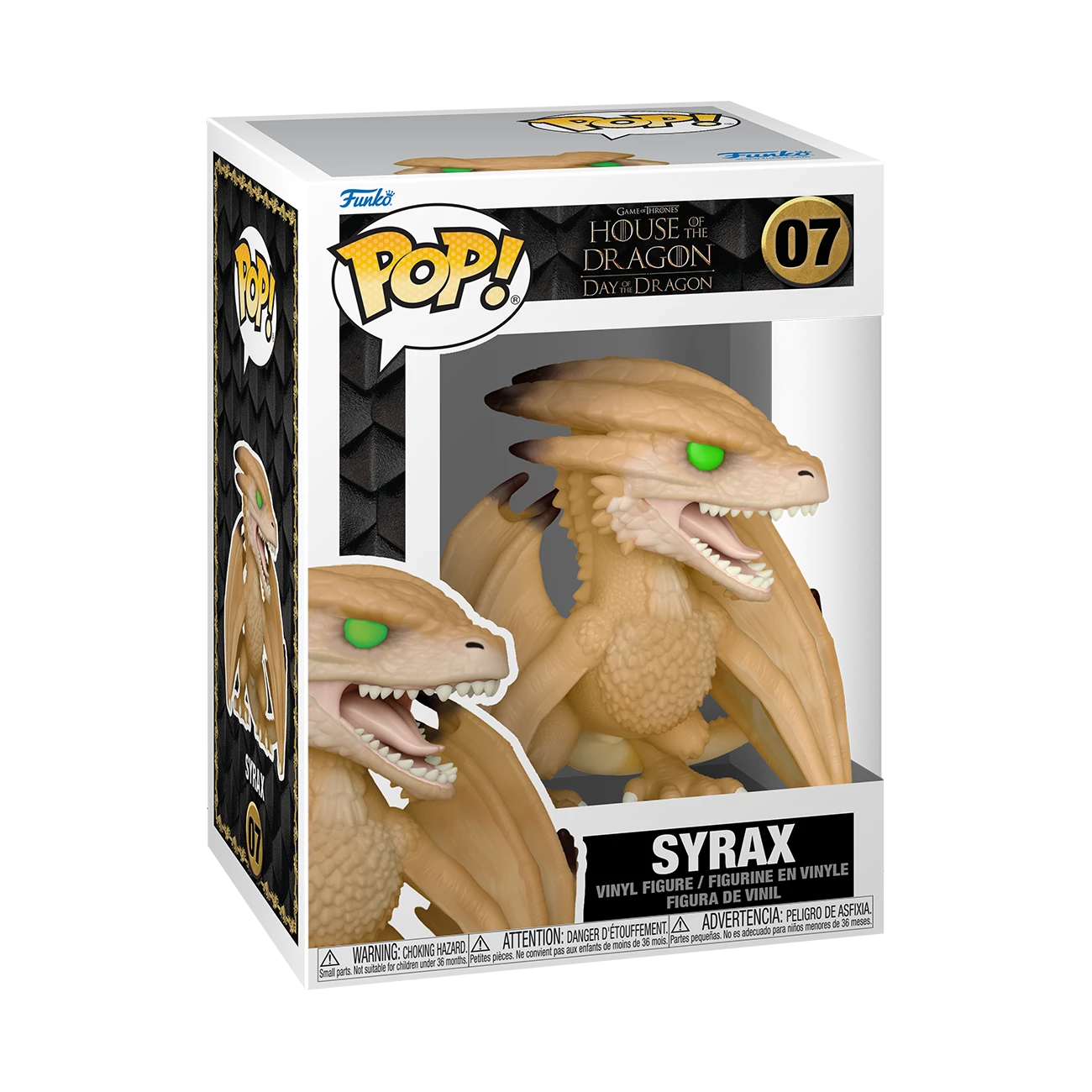 Hot Sale ???? House Of The Dragon Funko Pop! Syrax #07 ???? 6 Hot Sale ???? House Of The Dragon Funko Pop! Syrax #07 ???? - Image 4