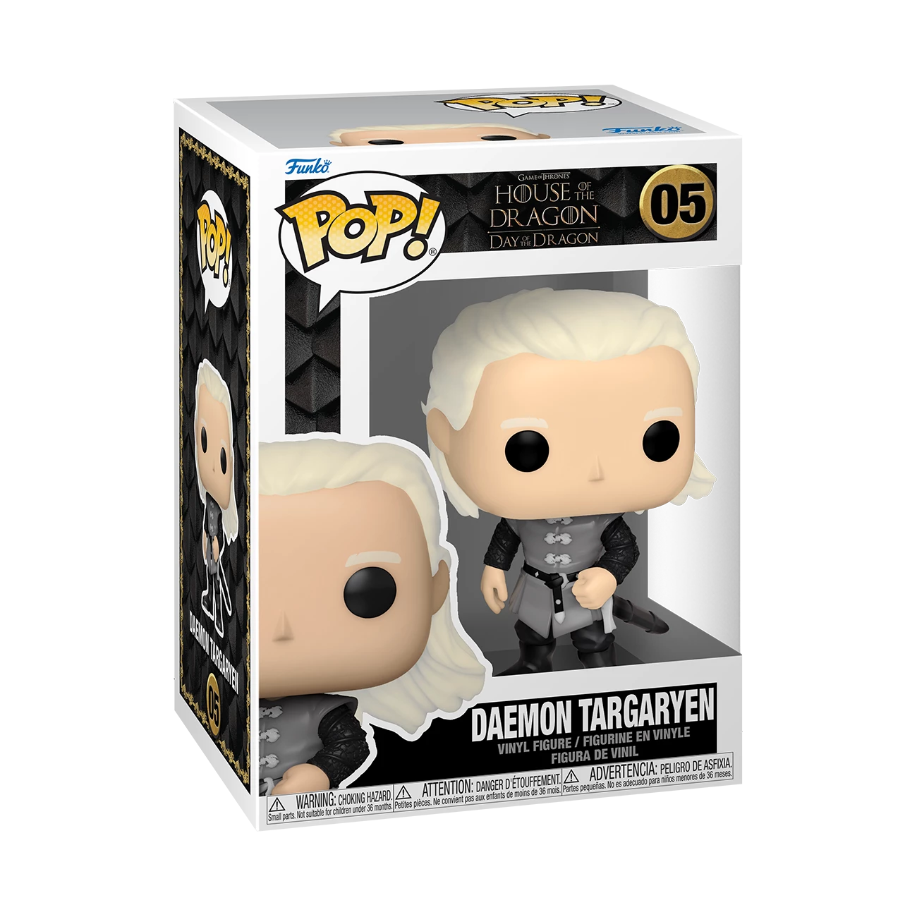 Cheap ???? House Of The Dragon Funko Pop! Daemon Targaryen #05 ✨ 6 Cheap ???? House Of The Dragon Funko Pop! Daemon Targaryen #05 ✨ - Image 4