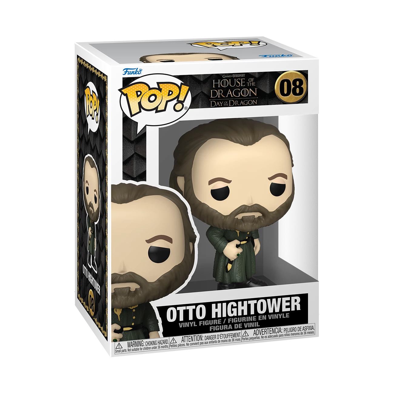 Promo ???? House Of The Dragon Funko Pop! Otto Hightower #08 ???? 6 Promo ???? House Of The Dragon Funko Pop! Otto Hightower #08 ???? - Image 4