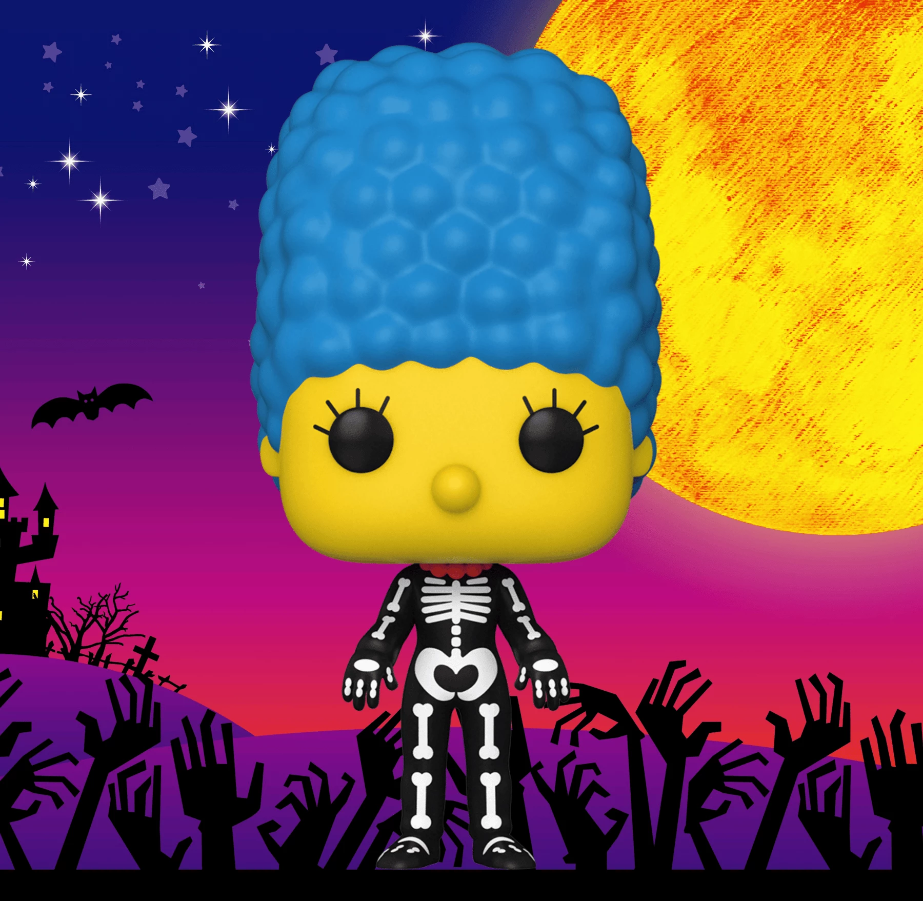 Best Pirce ✔️ The Simpsons Treehouse Of Horror Funko Pop! Skeleton Marge ???? 3 Best Pirce ✔️ The Simpsons Treehouse Of Horror Funko Pop! Skeleton Marge ????