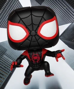 Top 10 ✨ Animated Spider-Man Funko Pop! Miles Morales (as Spider-Man) #402 ????