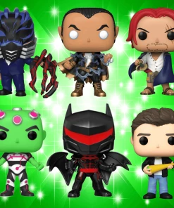 Flash Sale ???? Big Apple Collectibles Funko Pop! Exclusives 6-Pack ~All For One ~ Black Adam ~ Brainiac ~ Hellbat ~ Ben Wyatt ~ Shanks ????