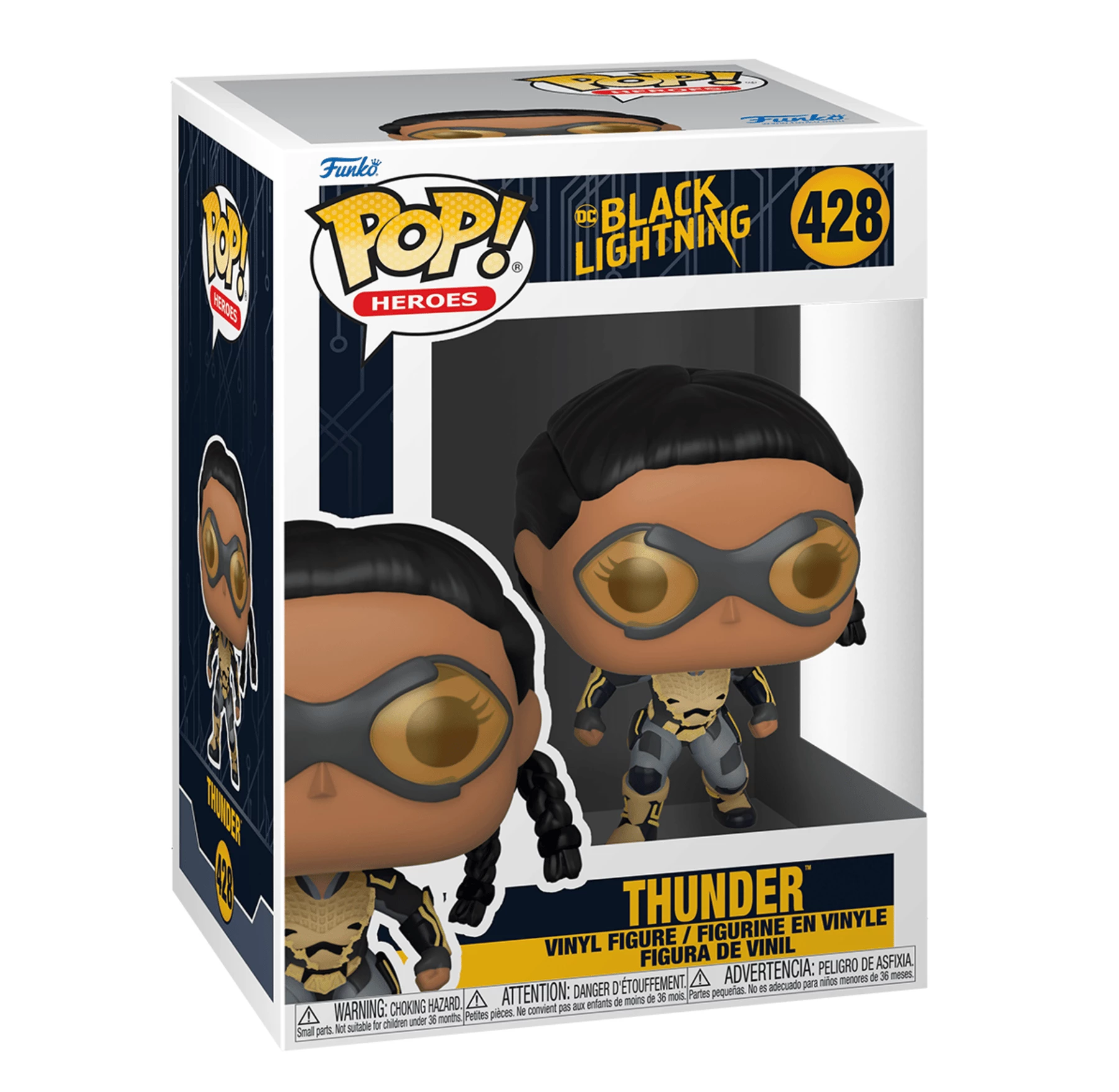 Cheap ???? Black Lightning Funko Pop! Thunder #428 ???? 4 Cheap ???? Black Lightning Funko Pop! Thunder #428 ???? - Image 2