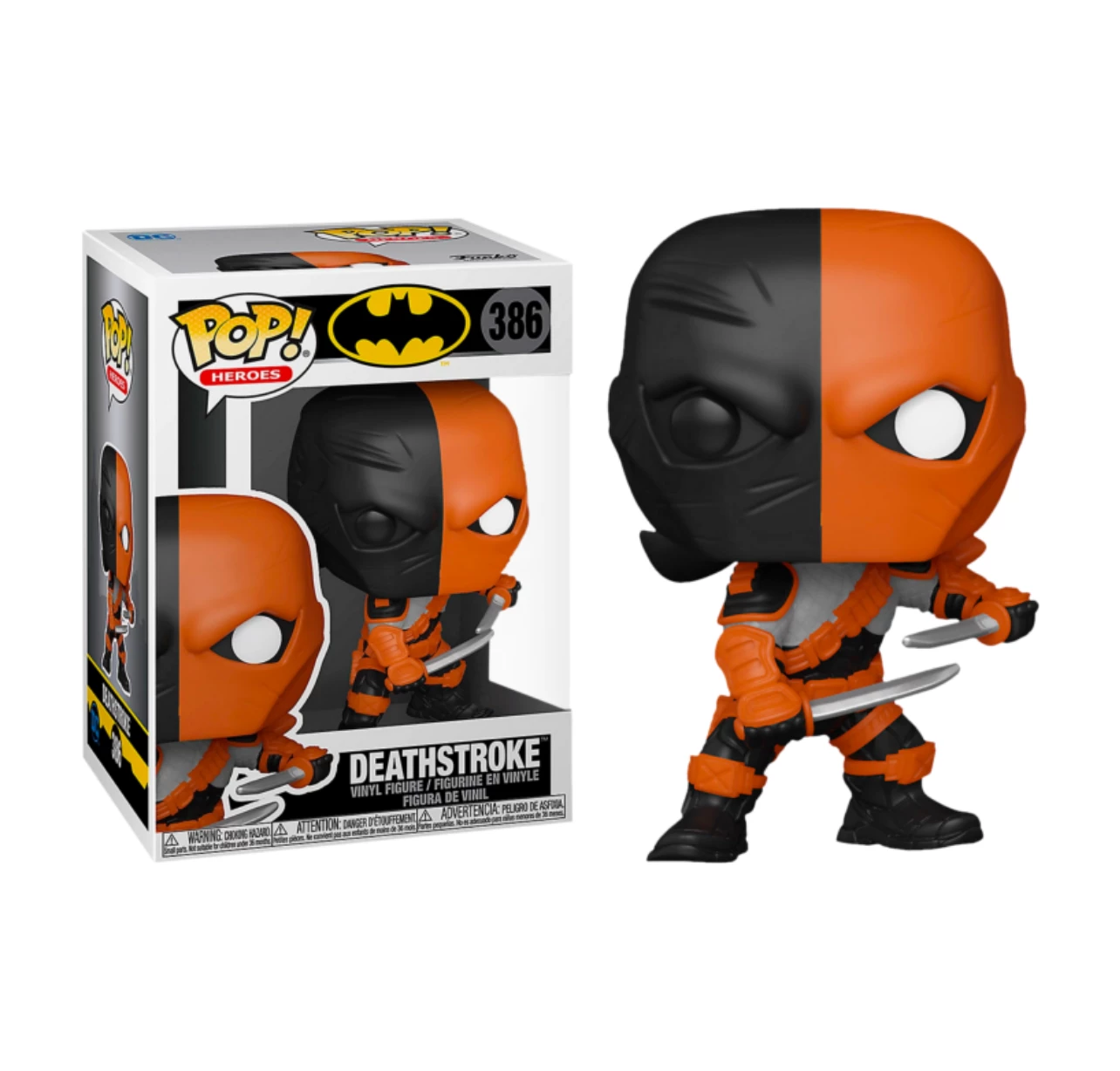 Promo ???? Batman Funko Pop! Deathstroke (with Two Swords) #386 ???? 4 Promo ???? Batman Funko Pop! Deathstroke (with Two Swords) #386 ???? - Image 2