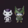 Hot Sale ⭐ Dragon Ball Z Funko Pop! Pin Perfect Cell & 4th Form Frieza (2-pack) ????