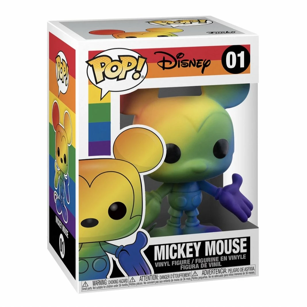 Top 10 ???? Disney: Pride Funko Pop! Mickey Mouse (Rainbow) #01 ???? 4 Top 10 ???? Disney: Pride Funko Pop! Mickey Mouse (Rainbow) #01 ???? - Image 2