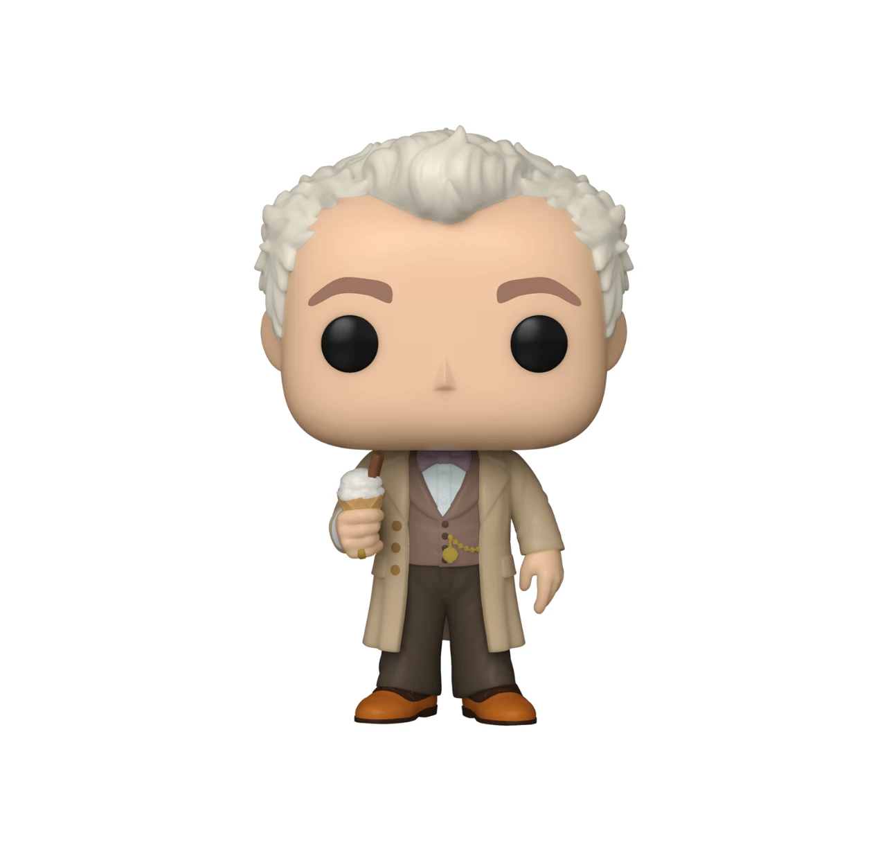 Best Pirce ???? Good Omens Funko Pop! Aziraphale (with Ice Cream) CHASE #1077 ???? 4 Best Pirce ???? Good Omens Funko Pop! Aziraphale (with Ice Cream) CHASE #1077 ???? - Image 2