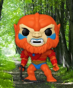 Outlet ???? He-Man Funko Pop! Beast Man 10in (2020 Fall Convention Shared Sticker) #1039 ????