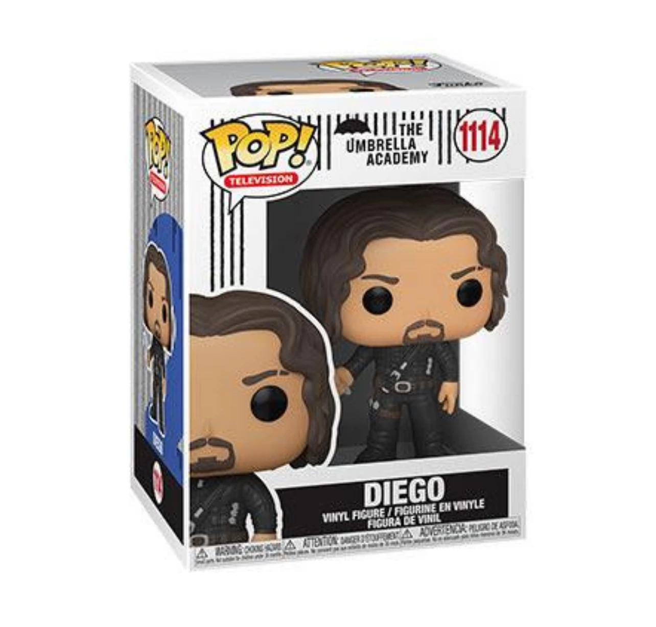 Outlet ⭐ Umbrella Academy Funko Pop! Diego With Knife (Black Outfit) (Season 2) #1114 ???? 4 Outlet ⭐ Umbrella Academy Funko Pop! Diego With Knife (Black Outfit) (Season 2) #1114 ???? - Image 2