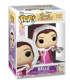 Deals ???? Beauty And The Beast Funko Pop! Winter Belle (with Hooded Cape) (Diamond Glitter) #1137 ???? -Pop Shop diamon box B B 1800x1800