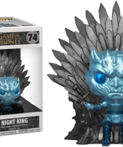 Discount ???? Game Of Thrones Funko Pop! Night King On Iron Throne (Metallic) 6in #74 ???? -Pop Shop game thrones metallic night king throne funko pop vinyl figure hbo popcultcha.1555548120 1800x1800