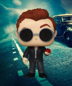 Budget ✔️ Good Omens Funko Pop! Crowley (with Apple) #1078 ????
