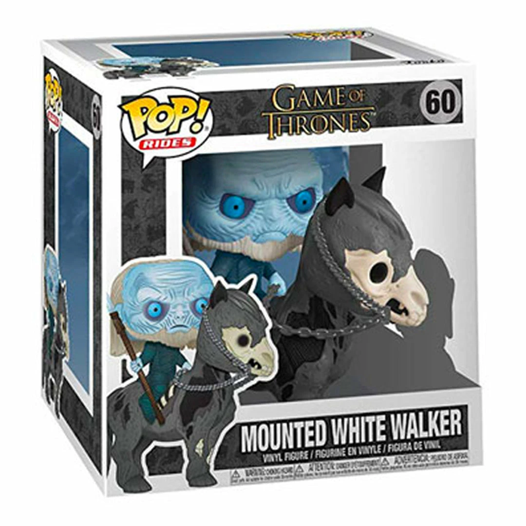 Brand new ???? Game Of Thrones Funko Pop! Ride Mounted White Walker (on Horse) #60 ???? 4 Brand new ???? Game Of Thrones Funko Pop! Ride Mounted White Walker (on Horse) #60 ???? - Image 2