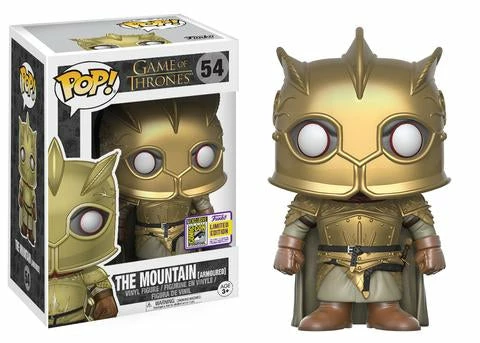Wholesale ⌛ Game Of Thrones Funko Pop! The Mountain (Armoured) (Shared Sticker) #54 ???? 3 Wholesale ⌛ Game Of Thrones Funko Pop! The Mountain (Armoured) (Shared Sticker) #54 ????