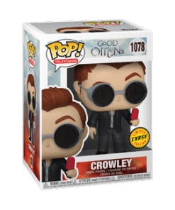 Coupon ⭐ Good Omens Funko Pop! Crowley (with Ice Cream) CHASE #1078 ✔️ -Pop Shop thumbnail 26 1800x1800