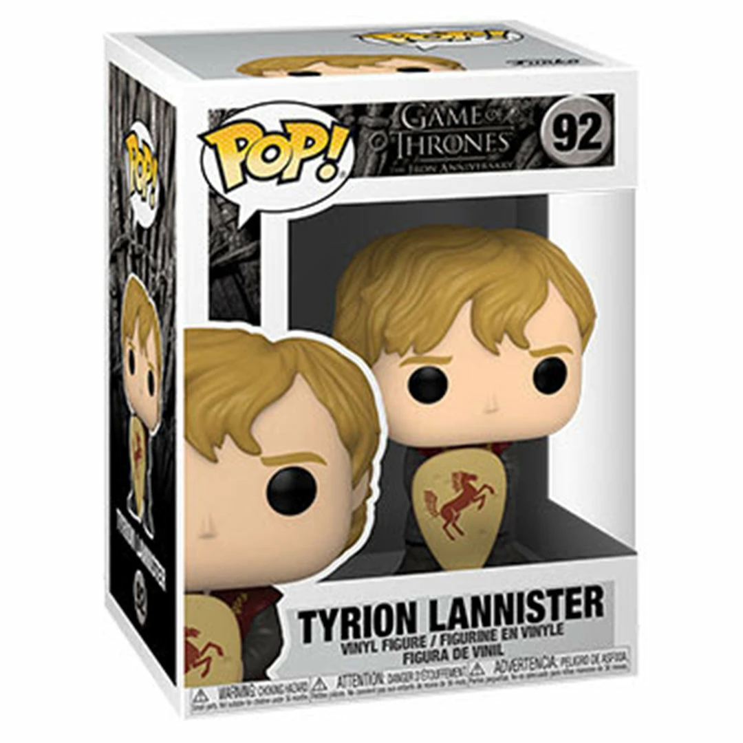Top 10 ???? Game Of Thrones: The Iron Anniversary Funko Pop! Tyrion (with Shield) #92 ???? 4 Top 10 ???? Game Of Thrones: The Iron Anniversary Funko Pop! Tyrion (with Shield) #92 ???? - Image 2
