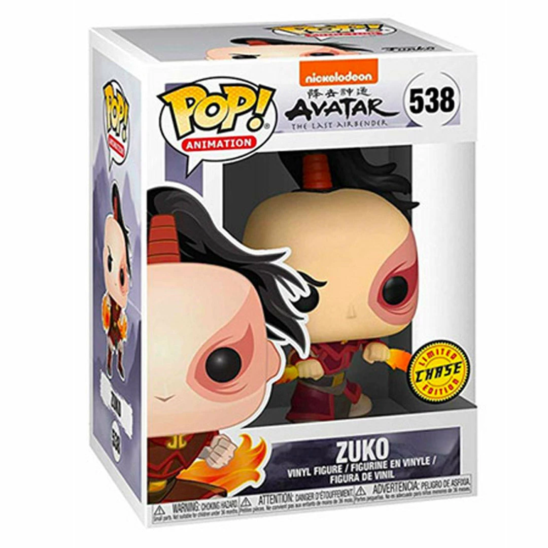 Promo ???? Avatar: The Last Airbender Funko Pop! Zuko CHASE #538 ???? 4 Promo ???? Avatar: The Last Airbender Funko Pop! Zuko CHASE #538 ???? - Image 2